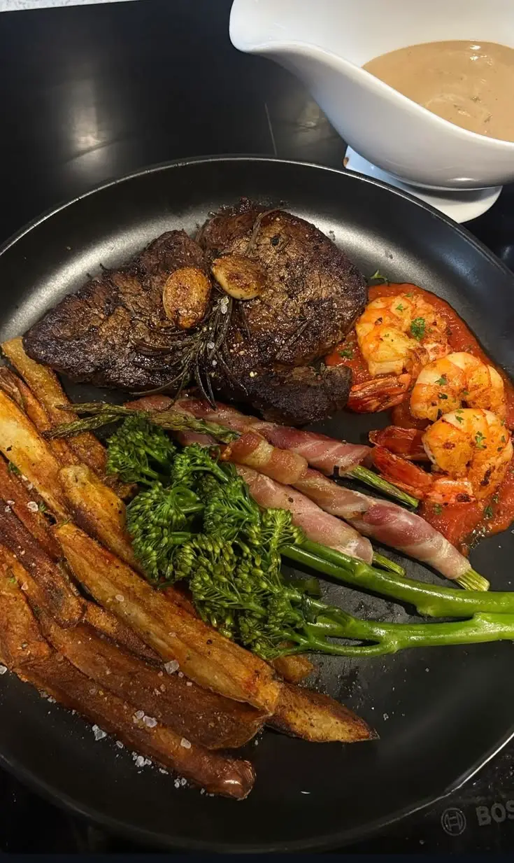 surf and turf, because why not.